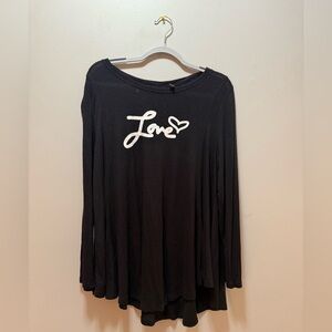 Love Graphic Women's Top